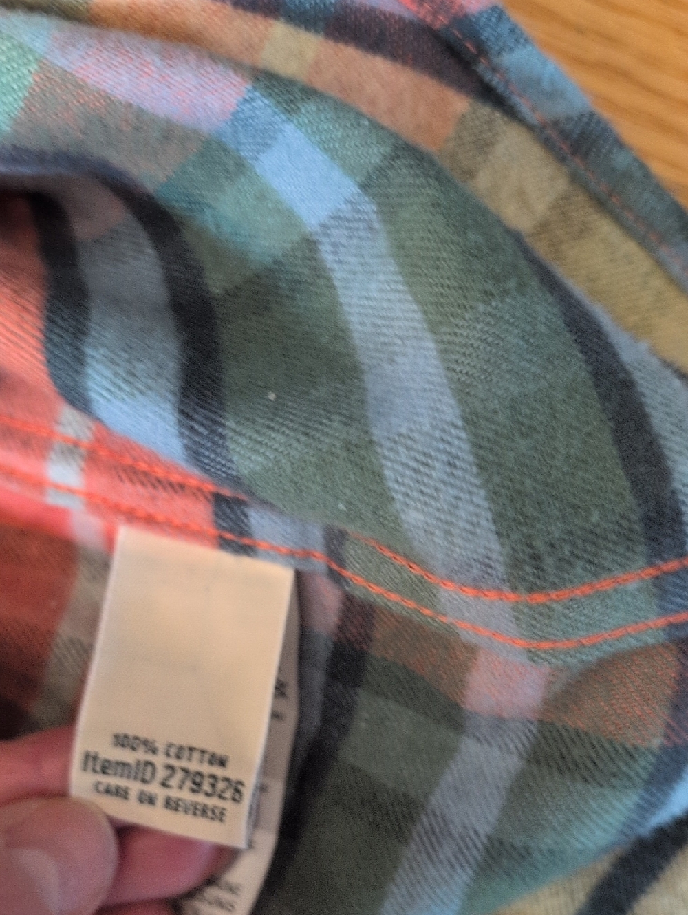 LL Bean Relaxed Fit Flannel Size M Women's - Picture 4 of 5